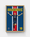 Plakat - Zlatan Ibrahimović - admen.dk