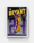 Plakat - Kobe Bryant i en flyvende fart - admen.dk