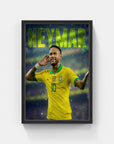 Plakat - Neymar Jr. efter sejr - admen.dk