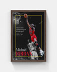 Plakat - Michael Jordan i aktion - admen.dk