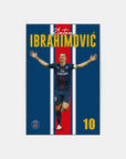 Plakat - Zlatan Ibrahimović - admen.dk