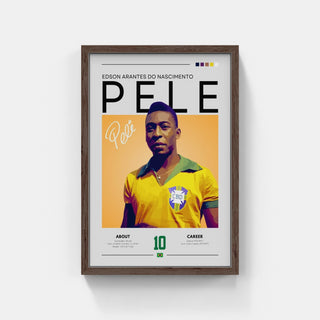 Plakat - Pele grafisk look - admen.dk