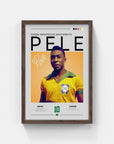 Plakat - Pele grafisk look - admen.dk