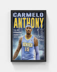 Plakat - Carmelo Anthony nr. 15 - admen.dk