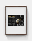 Plakat - Kobe Bryant Mamba mentality citat - admen.dk