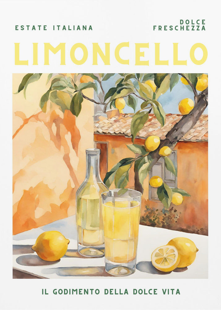 Plakat - Limoncello