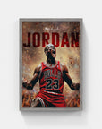 Plakat - Michael Jordan i jubel - admen.dk