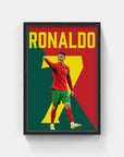 Plakat - Cristiano Ronaldo stolt - admen.dk