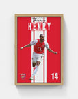 Plakat - Thierry Henry - admen.dk