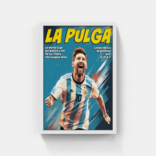 Plakat - Messi La Pulga - admen.dk