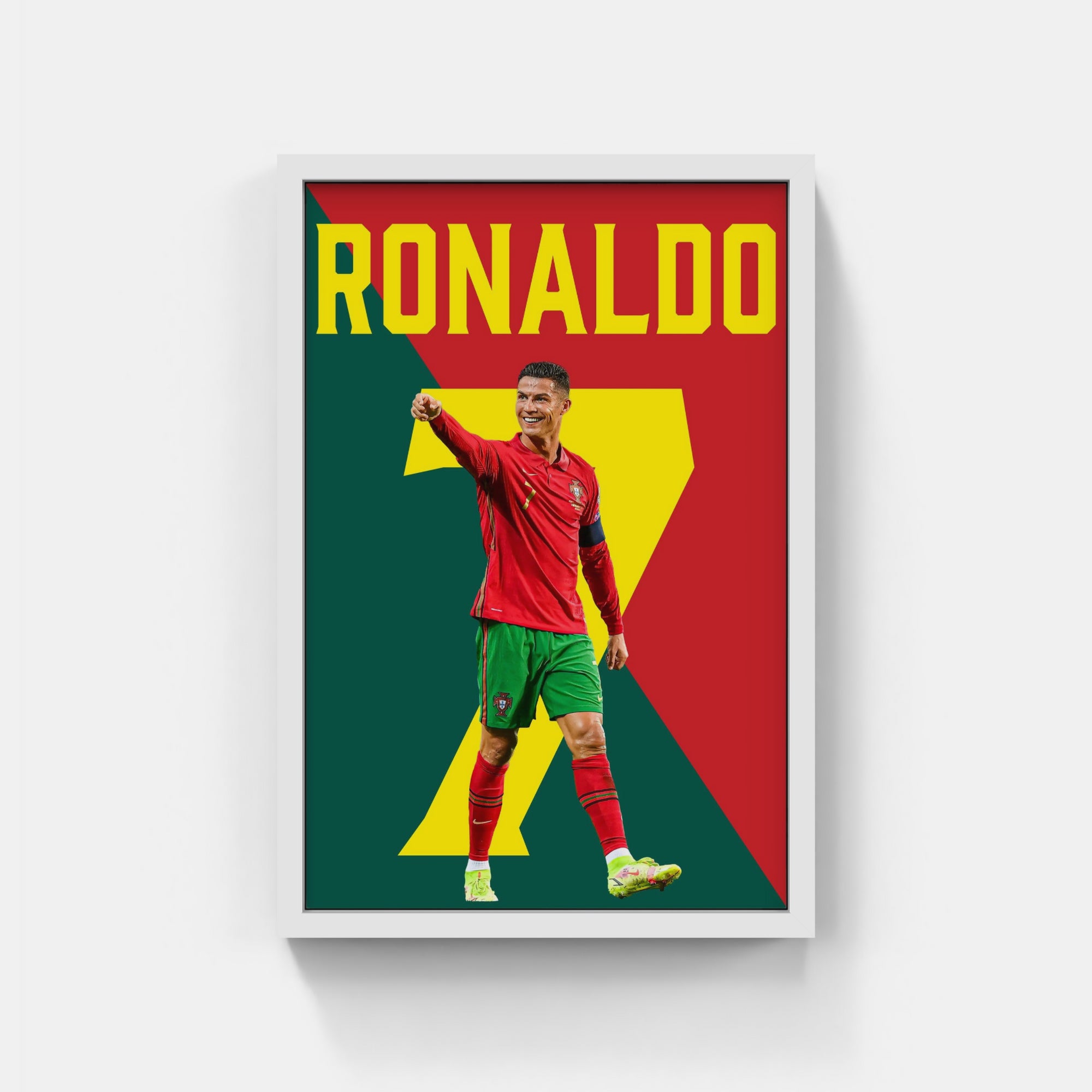 Plakat - Cristiano Ronaldo stolt - admen.dk