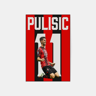 Plakat - Christian Pulisic kunst - admen.dk