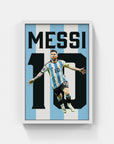 Plakat - Leo Messi 10 - admen.dk