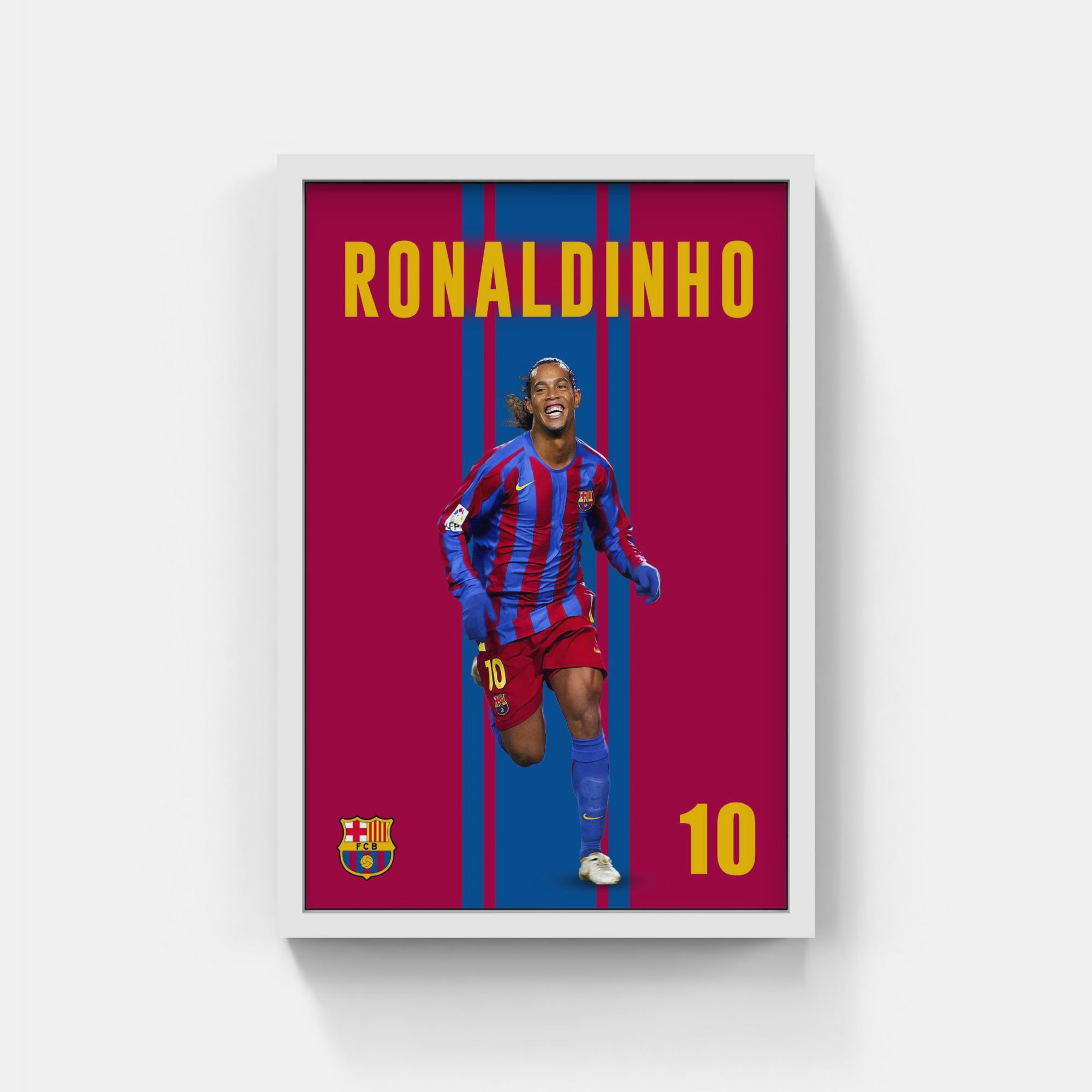 Plakat - Ronaldinho - admen.dk