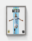 Plakat - Messi i godt humør - admen.dk