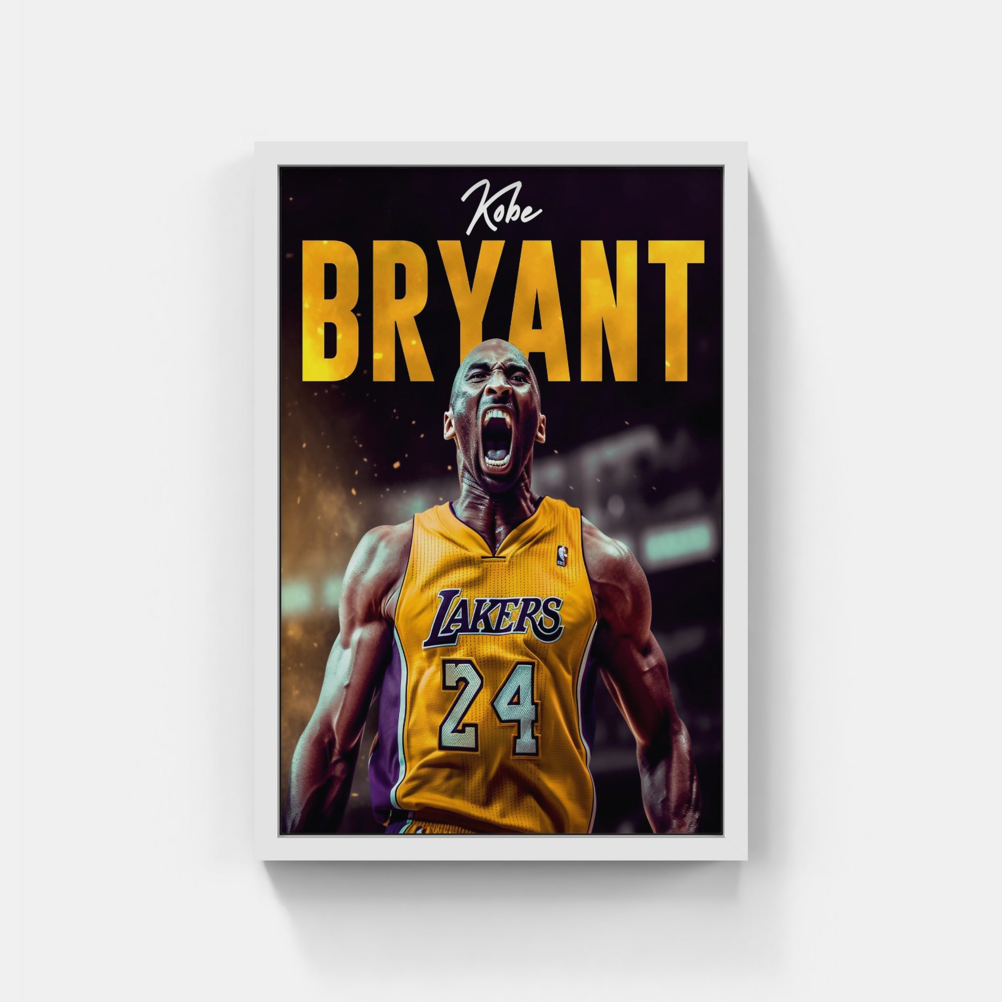 Plakat - Kobe Bryant i brøl - admen.dk