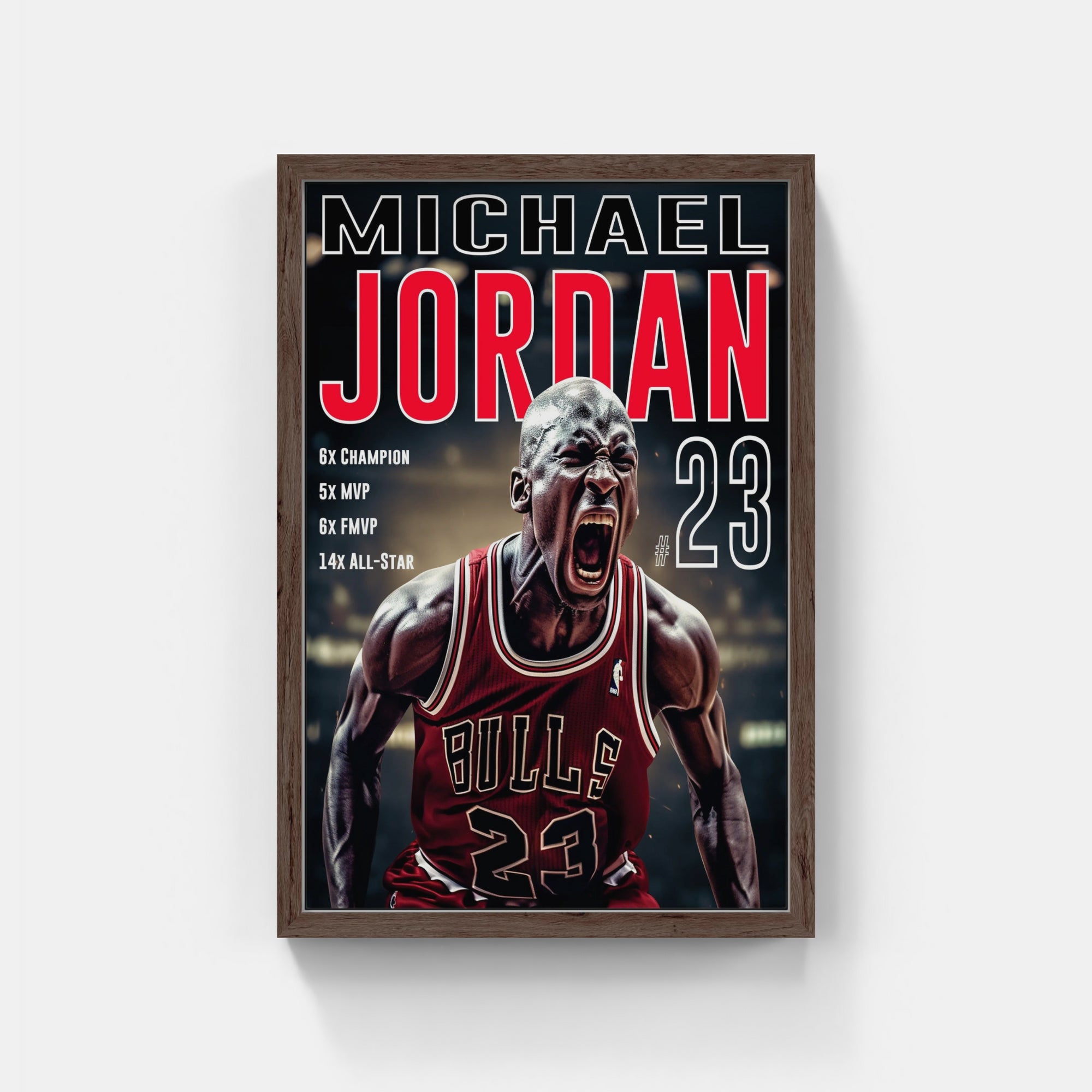 Plakat - Michael Jordan style - admen.dk