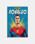 Plakat - Ronaldo superhelt - admen.dk