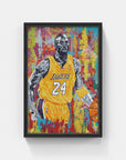 Plakat - Kobe Bryant graffiti - admen.dk