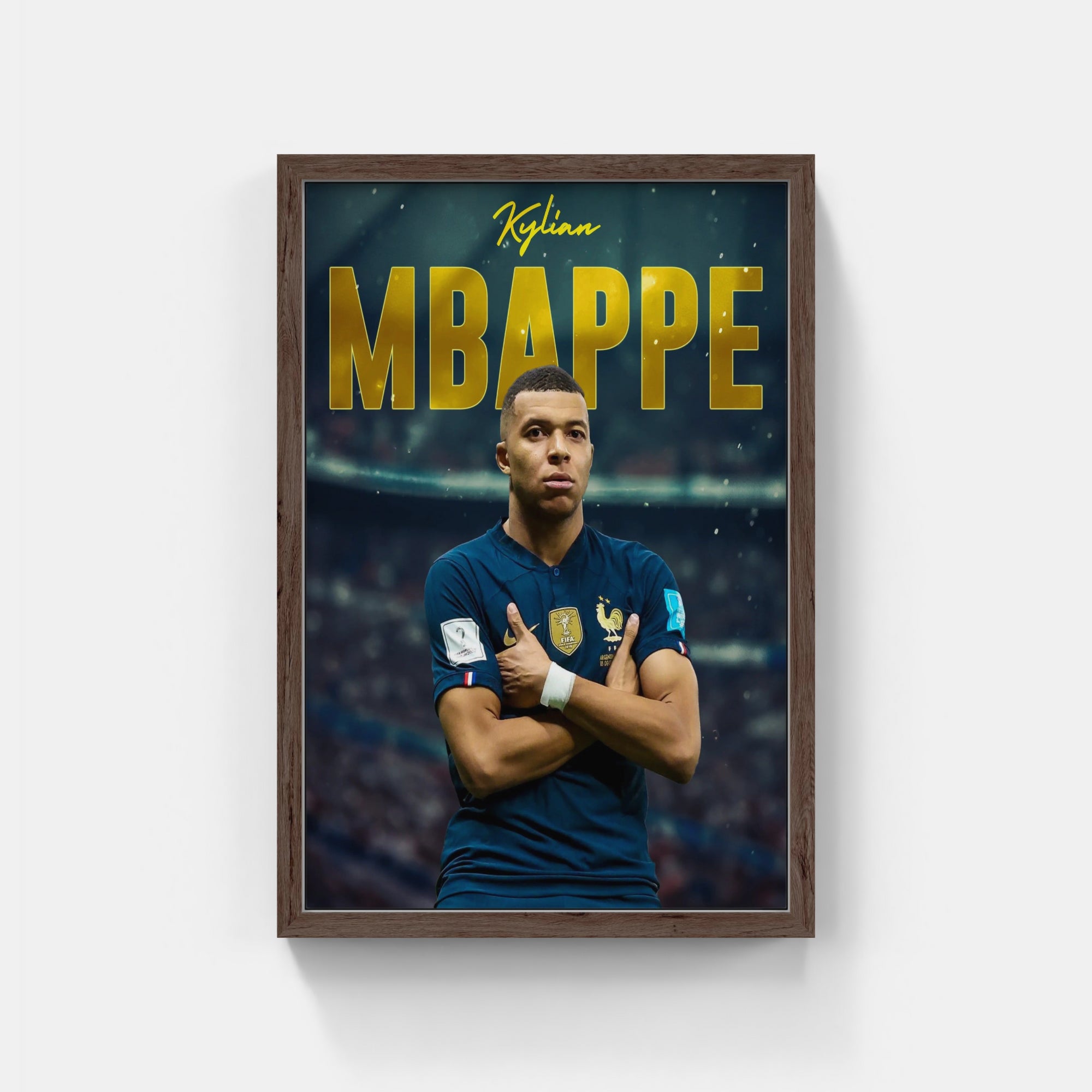 Plakat - Kylian Mbappe - admen.dk