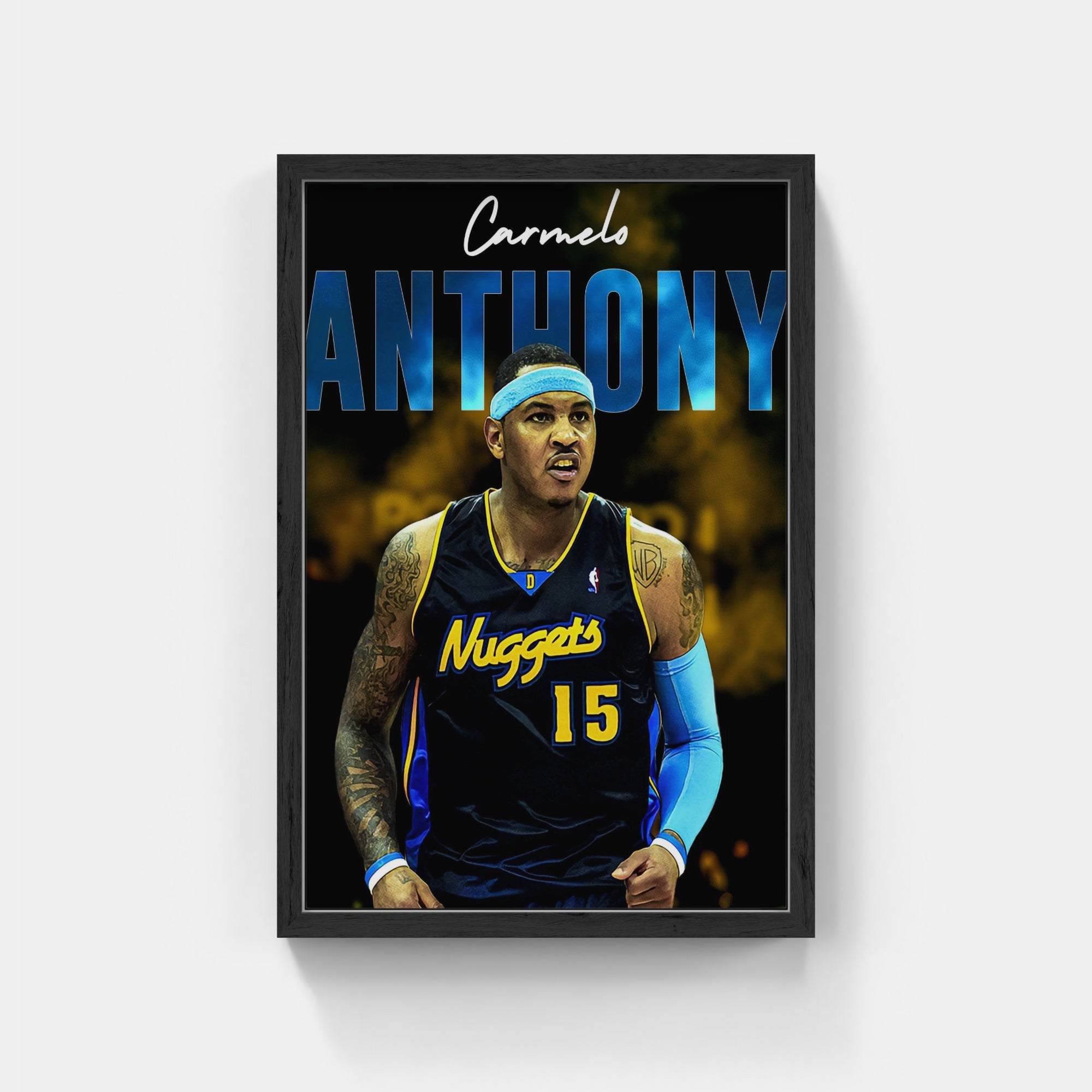 Plakat - Carmelo Anthony style - admen.dk