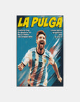 Plakat - Messi La Pulga - admen.dk