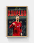 Plakat - Cristiano Ronaldo kunst - admen.dk