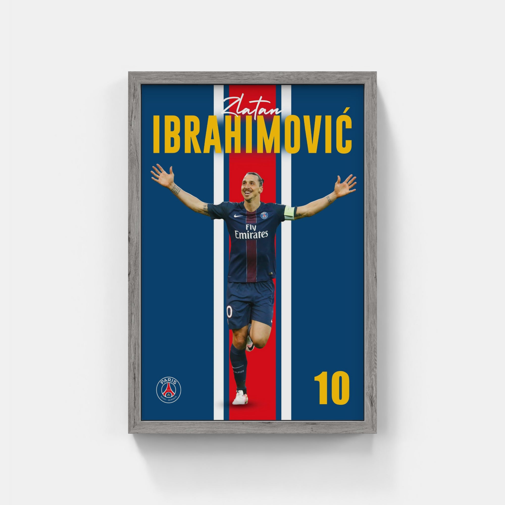 Plakat - Zlatan Ibrahimović - admen.dk