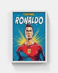 Plakat - Ronaldo superhelt - admen.dk