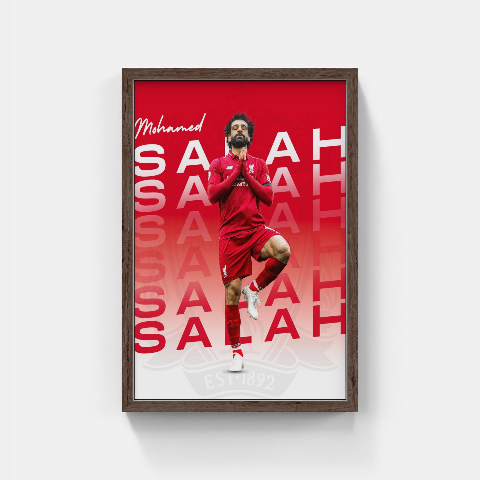 Plakat - Mohamed Salah style - admen.dk