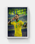 Plakat - Neymar Jr. efter sejr - admen.dk