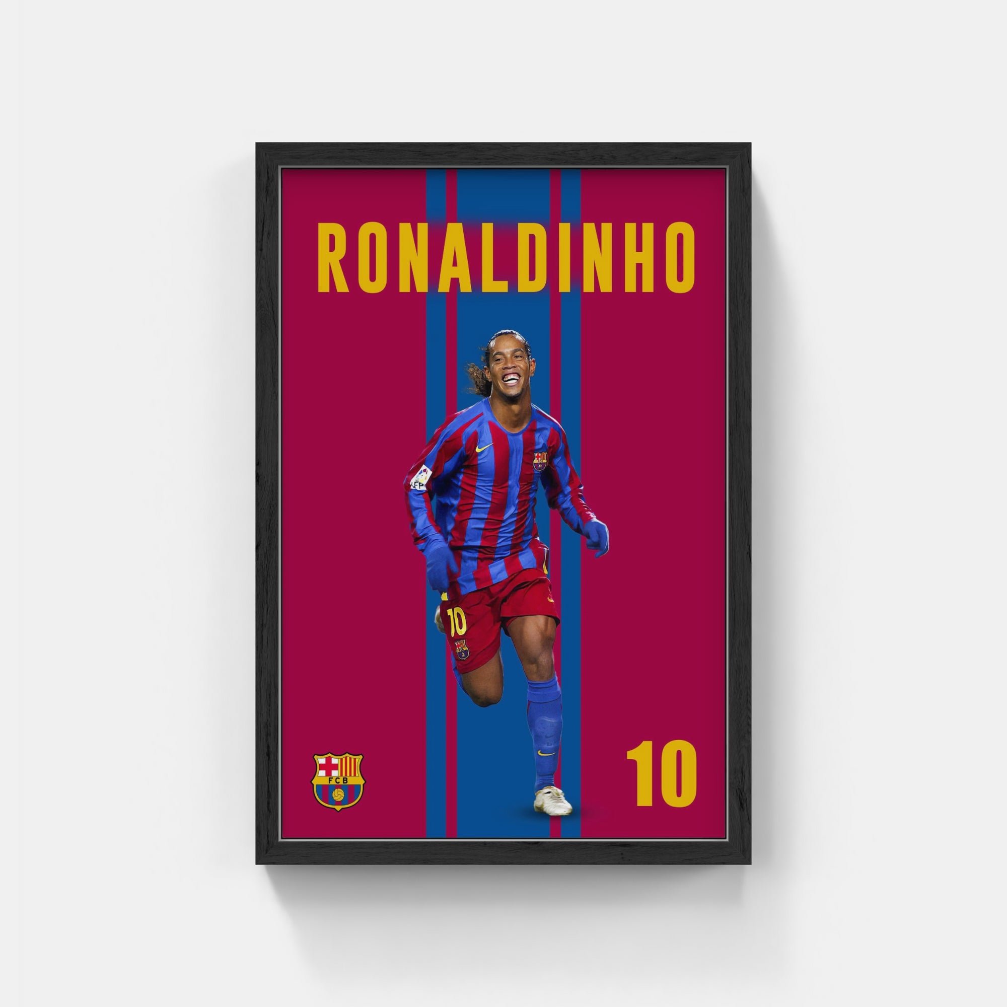 Plakat - Ronaldinho - admen.dk