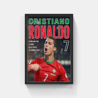 Plakat - Cristiano Ronaldo style - admen.dk