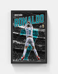 Plakat - Ronaldo og Real Madrid kunst - admen.dk