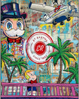 Plakat - Alec Monopoly - St. Barths kunst - admen.dk