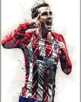 Plakat - Antoine Griezmann style