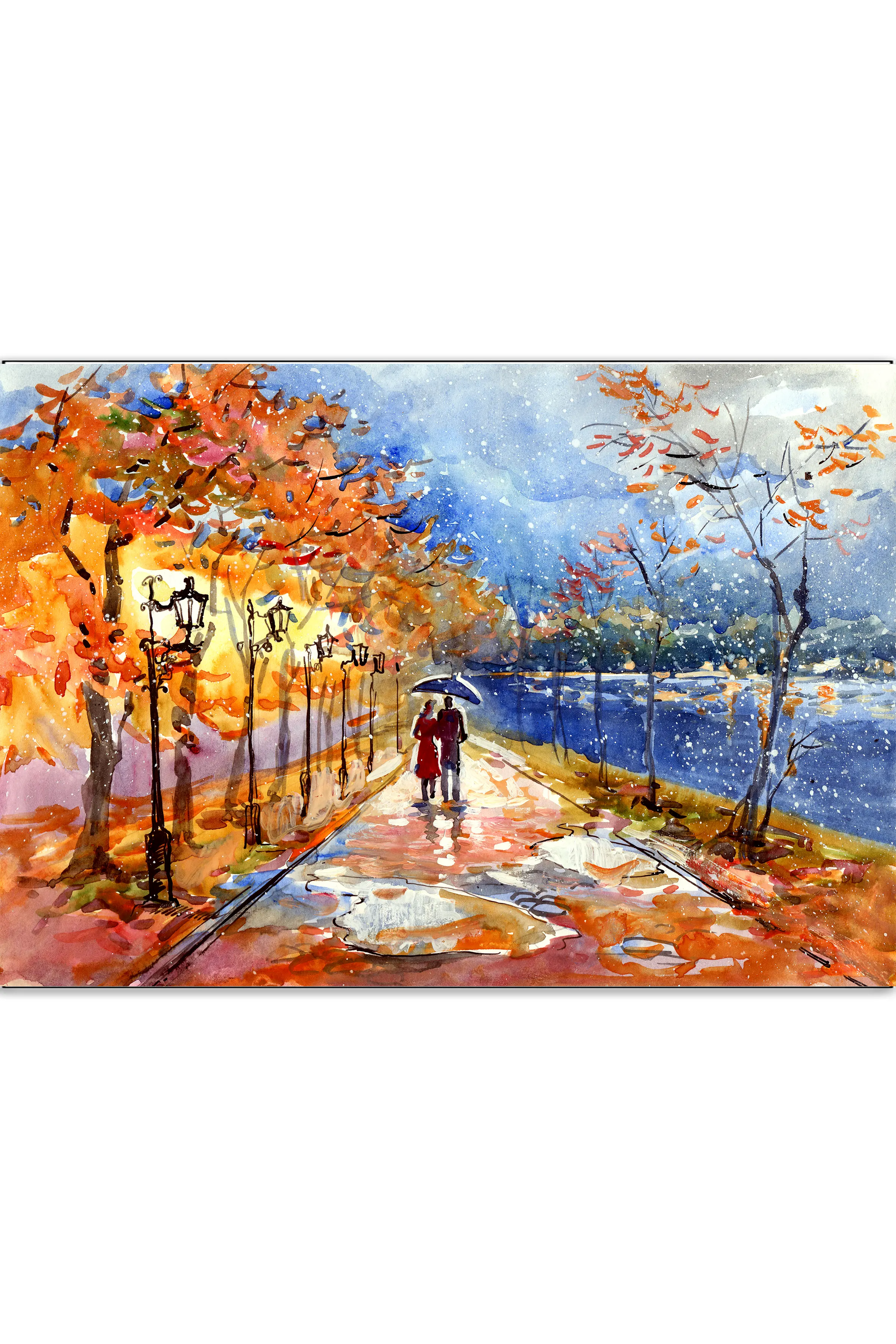 Plakat - Autumn walk - admen.dk