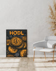 Poster - Bitcoin's Orange Art