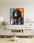 Plakat - Bob Marley grafisk look