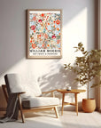 Plakat - William Morris - Colorful flowers kunst - admen.dk