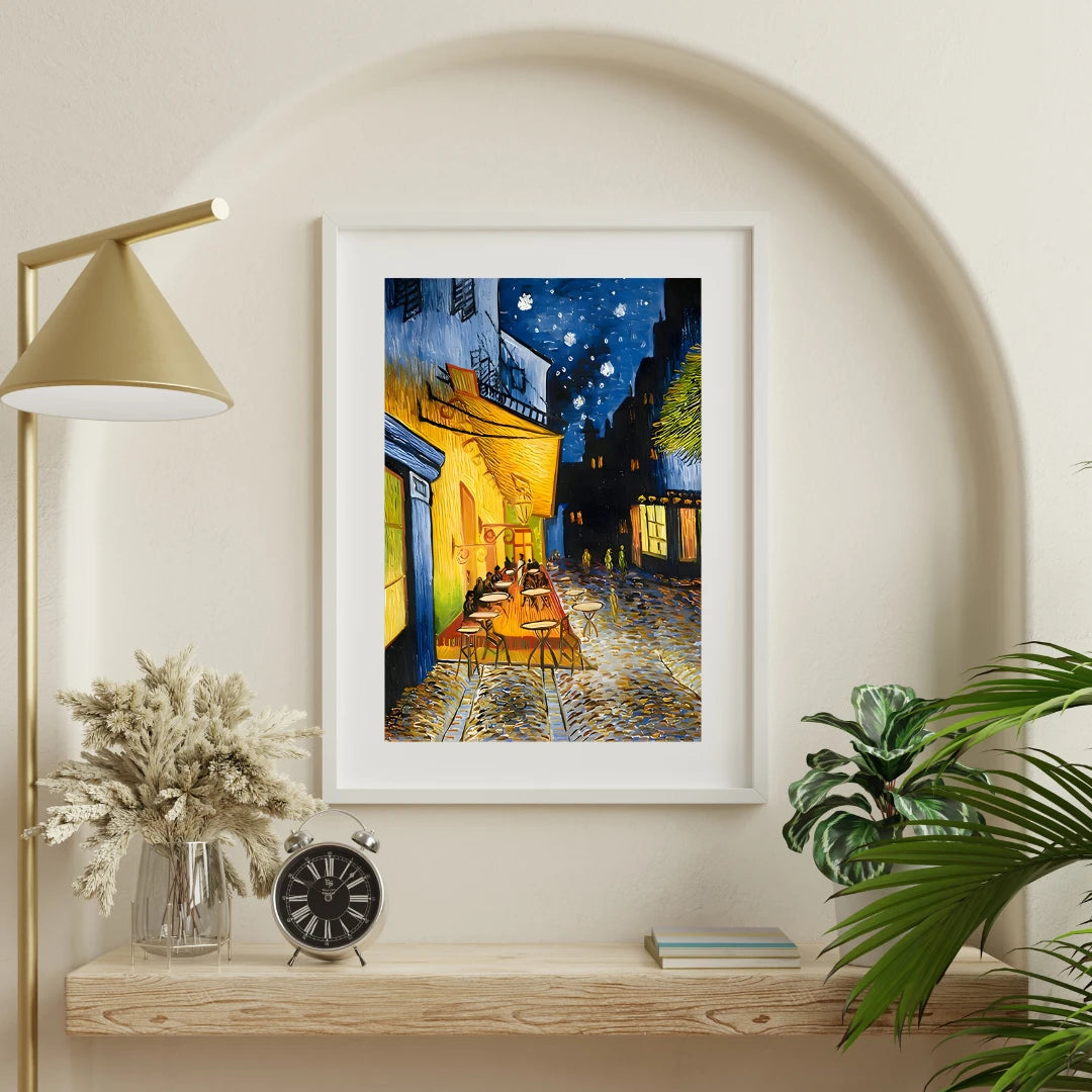 Poster - The cafe terrace at night