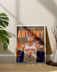 Plakat - Carmelo Anthony i aktion - admen.dk