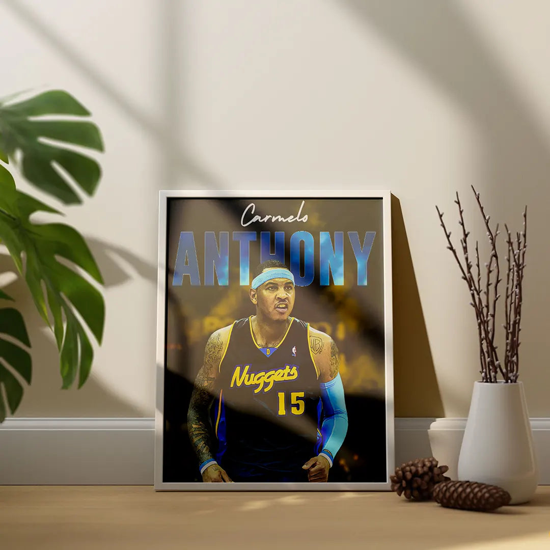 Plakat - Carmelo Anthony style - admen.dk