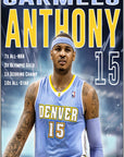 Plakat - Carmelo Anthony nr. 15 - admen.dk