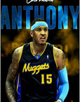 Plakat - Carmelo Anthony style - admen.dk