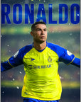 Plakat - Cristiano Ronaldo Shurfah i fart - admen.dk