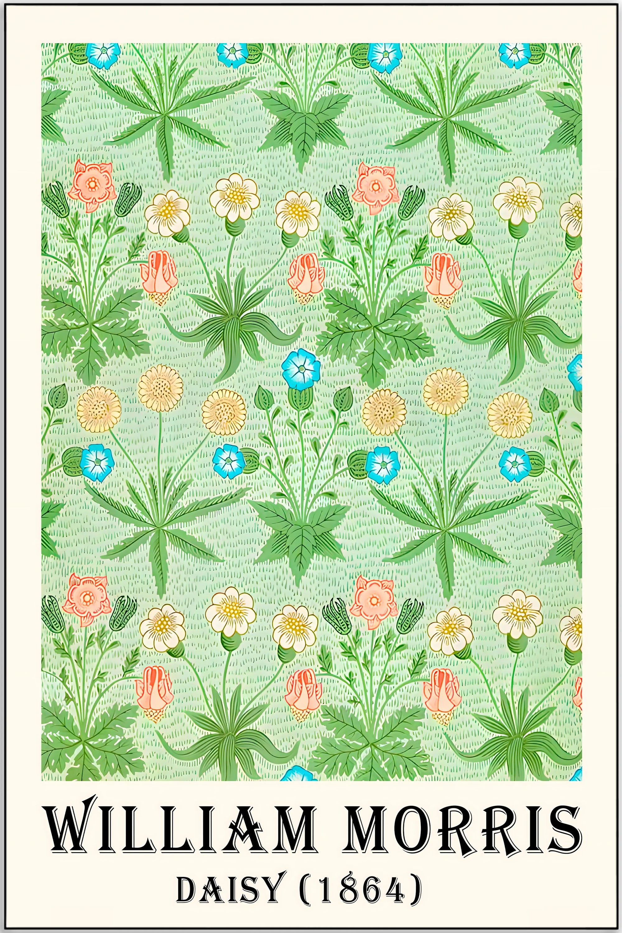 Plakat - William Morris - Daisy kunst - admen.dk