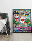 Plakat - Alec Monopoly - St. Barths kunst - admen.dk