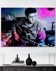 Plakat - Elvis Presley kunst - admen.dk