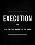 Plakat - Execution noun citat